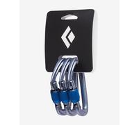 Pack 3 mousquetons Black Diamond Hotforge Screwgate gris