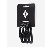 Pack 3 mousquetons Black Diamond Hotforge Screwgate noir
