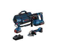 Pack 3 outils 18V (3x4.0Ah) dans un sac - BOSCH 0615A5007L