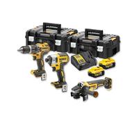 Pack 3 outils 18V DCK384P2T (DCD796 + DCG405 + DCF887) DEWALT