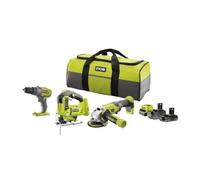 Pack 3 outils 18V ONE+™ + 2 batteries 2,0 et 4,0Ah + sac - RCK183I-242S RYOBI