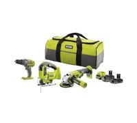 Pack 3 outils 18V ONE+™ + 2 batteries 2,0 et 4,0Ah + sac - RCK183I-242S RYOBI