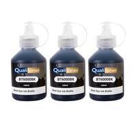 Pack 3 Recharge encre BT5000 BT6000 BTD60 compatible pour Brother Noir Haute capacité 100 ml