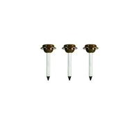 Pack 3 répulsifs solaires anti-serpent lézar jardin repousse serpent