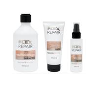 Pack 3 - Shampooing 400 - Masque 200 - Serum 100 Plex Repair à l'Argan et Jojoba - Deliplus (Paquet 3 unités)