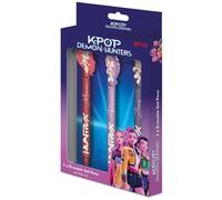 Pack 3 stylos effaçables Netflix K-Pop Demon Hunters