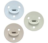 Pack 3 sucettes Choochoo Bobby Sand Blue Sky Sage (0-6 mois)