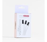MyVariations Têtes de brosse à dents pour gencives sensibles Ivory-White – Pack de 3