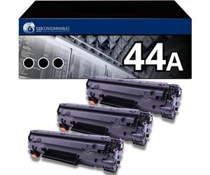Pack 3 Toners compatible avec HP 44A noir