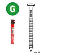 PACK 34° 40X60 ANNELÉES GALVA + 2 GAZ - ASLAFIX - P3440606
