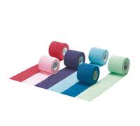 Pack 36 bandes Co-Plus couleurs assorties - 2m x 5cm