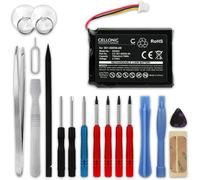 Pack 361-00056-08 750mAh Battery and Tools Compatible with Garmin DriveSmart 5 55 65 Dash Cam 35-Portable GPS Navigation Replacement Kit