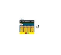 Pack 3x Glue Tubes Elimine mouches et moucherons