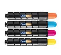 Pack 4 8066B001 8067B001 8068B001 8069B001 T01 Toner Compatible pour Canon imagePRESS C60 C600 C600i C65 C650 C700 C750 C800 C850 C910 V700 Noirs et Couleurs Haute capacité avec puce 56000 39500 pages