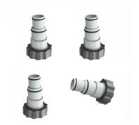 Pack 4 adaptateurs tuyau Intex Série A (25007) - plastique gris, pour diam. 1,5"" et 1,25""