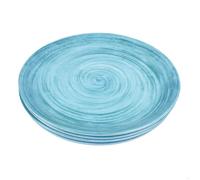 Pack 4 assiettes mélamine Céleste