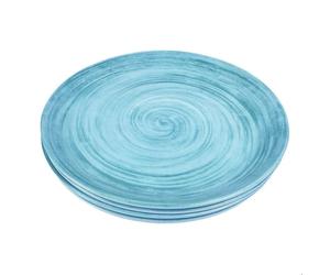 Pack 4 assiettes mélamine Céleste