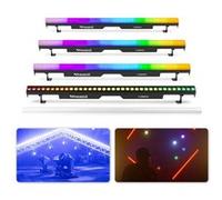 Pack 4 barres LED BeamZ LCB300 RGBW 36 x 3 Watts 12 zones contrôlables 56 programmes automatiques