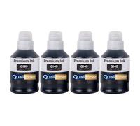 Pack 4 Bouteilles encre GI-40 GI-41 GI-490 Noir compatible pour Canon Haute capacité 135ml