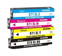 Pack 4 Cartouches compatibles HP 970/971XL - 123CONSOMMABLES