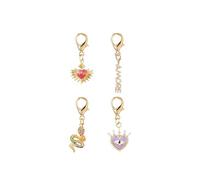 Lot de 4 breloques dorées par La Coque Francaise