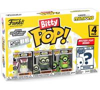 Pack 4 Figurines Bitty Pop! Les Minions Funko