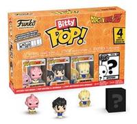 Funko Bitty Pop! DBZ - Goku & Nimbus 4PK - Gohan, Raditz, Piccolo et Une Mini-Figurine Mystère en Surprise - 2.2 Cm - Dragon Ball Z Collectionnable - Étagère Empilable Incluse Fans