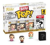 Pack 4 Figurines Funko Bitty Pop Harry Potter et la coupe de feu S2 Multicolore E