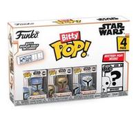 Pack 4 Figurines Funko Bitty Pop Mandalorian Heavy Mandalorian G