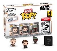Pack 4 Figurines Funko Bitty Pop Mandalorian Marshal G