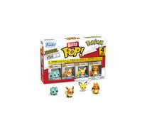 Funko Bitty Pop! Pokemon - Bulbasaur 4PKet Une Mini-Figurine Mystère en Surprise - 2.2 Cm Collectionnable - Étagère Empilable Incluse