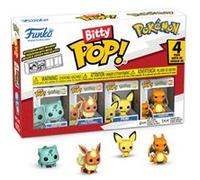 Pack 4 Figurines Funko Bitty Pop Pokémon Bulbasaur A