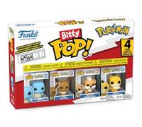 Pack 4 Figurines Funko Bitty Pop Pokémon Squirtle