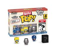 Pack 4 Figurines Funko Bitty Pop! Retro Toys Transformers 3 visibles + 1 mystère Multicolore