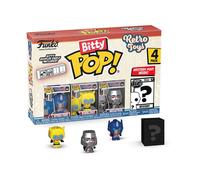 Pack 4 Figurines Funko Bitty Pop Retro Toys Transformers Modèle aléatoire