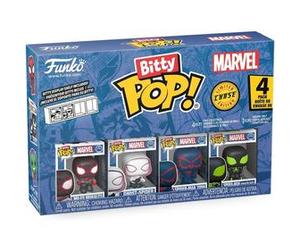 Pack 4 Figurines Funko Bitty Pop Spider Man Miles Morales