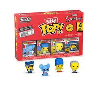 Funko Bitty Pop! The Simpsons - Itchy 4pket Une Mini-Figurine Mystère en Surprise - 2.2 Cm Collectionnable - Étagère Empilable Incluse