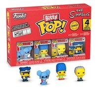 Pack 4 Figurines Funko Bitty Pop The Simpsons Itchy Multicolore E