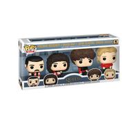 Funko - Figurine Pop Queen (Freddie Mercury, Brian May, John Deacon, Roger Taylor) - Pack 70602