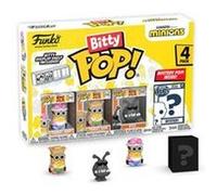Pack 4 Figurines Les Minions Bitty POP! Young Gru 2,5 cm G