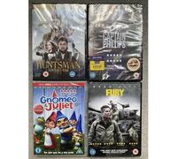 Pack 4 Films Dvd : Gnomeo & Juliet / The Huntsman / Fury / Captain Phillips
