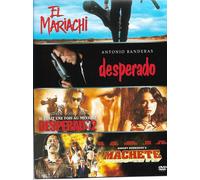 Pack 4 Films / El Mariachi - Desperado - Desperado 2 - Machette