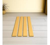 Pack 4 lattes - Lattes de 700 x 53 mm - Multiplis Hêtre, Kit Réparation Lit, Compatible Sommier