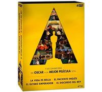 Pack 4 Mejores Películas Oscar: El Discurso Del Rey + El Paciente Inglés + El