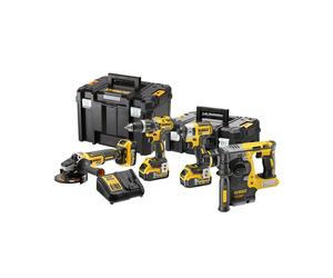 Pack 4 outils 18V DCK422P3T (DCH273 + DCF887 + DCG405+ DCD796) DEWALT