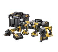 Ensemble de 4 outils électroportatifs XR 18V 3x5Ah