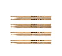 Vic Firth Pack 4 Paires 5B American Classic Terra Baguettes de Batterie