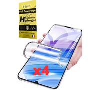 [Pack 4 Pièces Pour Samsung Galaxy Series 4 Films De Protection D'écran Hydrogel 3d Anti-Choc Compatible Coques Film Protecteur Souple Mieux Qu'un Verre Trempé (Galaxy Z Flip 4)