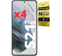 [Pack 4 Pièces Pour Samsung Galaxy Series 4 Films De Protection D'écran Hydrogel 3d Anti-Choc Compatible Coques Film Protecteur Souple Mieux Qu'un Verre Trempé (Galaxy S21 Plus)