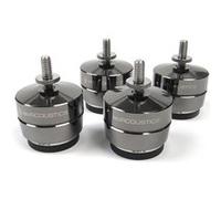 PACK 4 PIEDS ISOLANTS POUR ENCEINTES ISO ACOUSTICS GAIA II GRIS ET NOIR